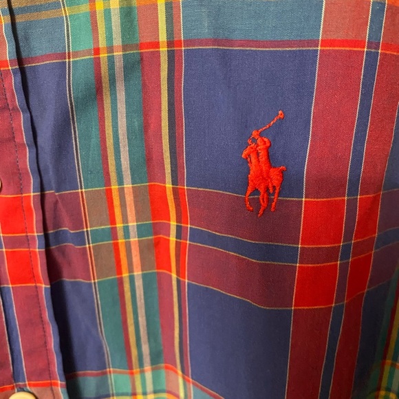 Ralph Lauren Men's Plaid Button-down Shirt - Picture 3 of 10